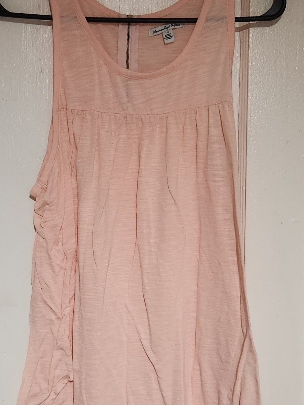 American Eagle Outfitters Peach Scoop Neck Tank Top